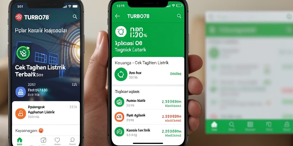 Tampilan antarmuka TURBO78 yang modern dan informatif.